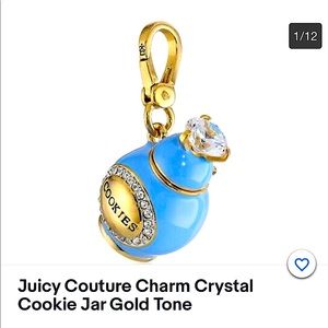 RARE Juicy Couture COOKIE JAR CHARM